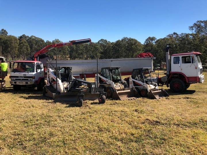 Tipper and bobcat support - Allsites Excavations Sydney Tipper trucks and bobcat equipment for Sydney excavation and material handling