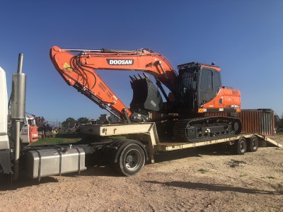 20 tonne excavator hire Sydney for bulk excavation 20 tonne excavator for bulk excavation and civil site work in Sydney